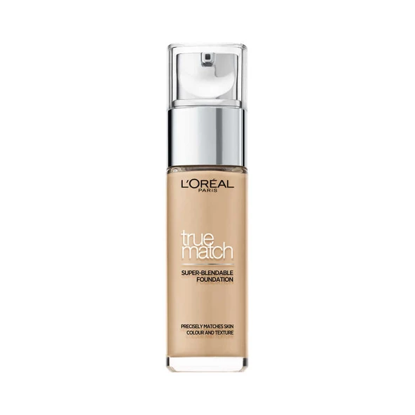 L'Oréal Paris True Match Fondöten 3D3W Beige Dore ürün görseli 1