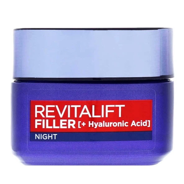 L'oreal Paris Revitalift Filler Gece Kremi 50 ml ürün görseli 1