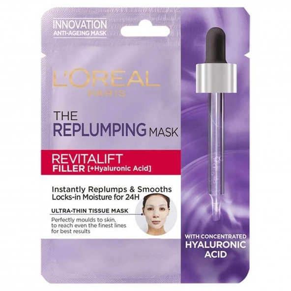 Loreal Paris Revitalift Filler The Replumping Maske 30 g ürün görseli 1