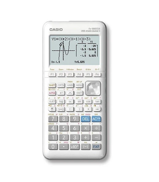 Casio Fx-9860GIII-S-Dt Grafik Çizen Bilimsel Hesap Makinesi ürün görseli 1