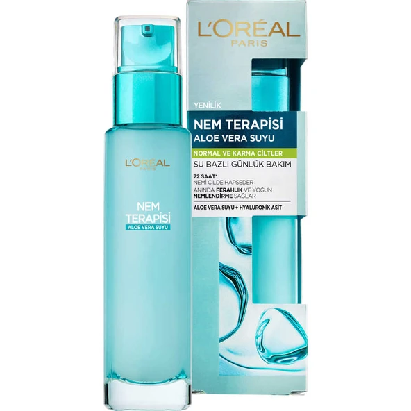 L'Oréal Paris Nem Terapisi Aloe Vera Suyu Normalden Karmaya Ciltler ürün görseli 1