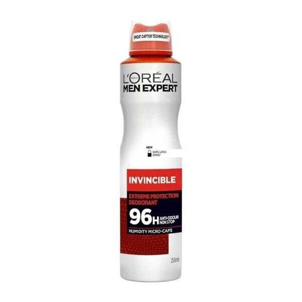 L'Oréal Paris Men Expert Invincible Deodorant 150 ml ürün görseli 1