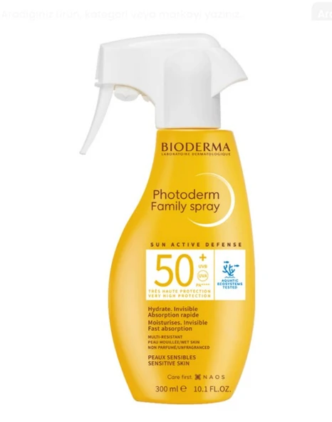 Bioderma Photoderm Family Spf 50 Sprey 300 ml ürün görseli 1