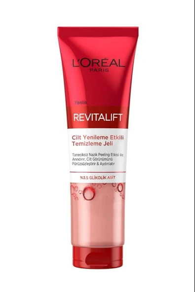 Loreal Paris Revitalift Cilt Yenileme Etkili Temizleme Jeli 150 ml ürün görseli 1