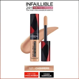 L'Oréal Paris Infaillible Tüm Yüze Uygulanabilir Kapatıcı 327 Cachemire ürün görseli 1