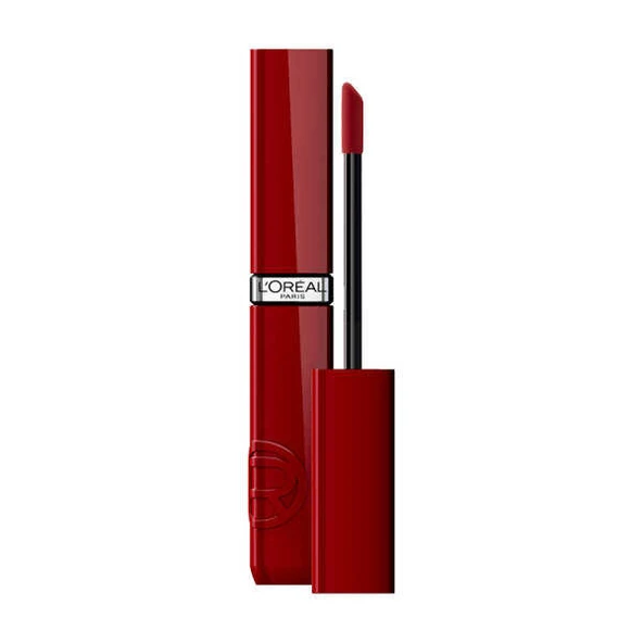 Loreal Paris Infaillible Laque Resistance Likit Parlak Ruj - 520 Berry Bordeaux ürün görseli 1