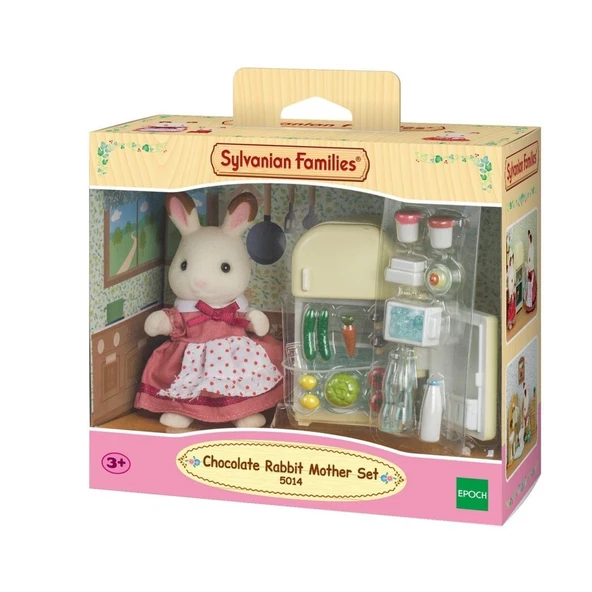5014 Sylvanian Families Çikolata Kulaklı Anne Buzdolabı Seti +3 yaş ürün görseli 1