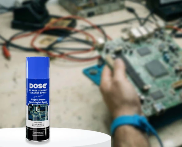 Dose Ds-Itc-Ofcc-200 Kontak Temizleme Spreyi Yağsız 200Ml Kızaklar, Konveyör Bantları, Tekstil Makineleri - 24 Adet ürün görseli 1