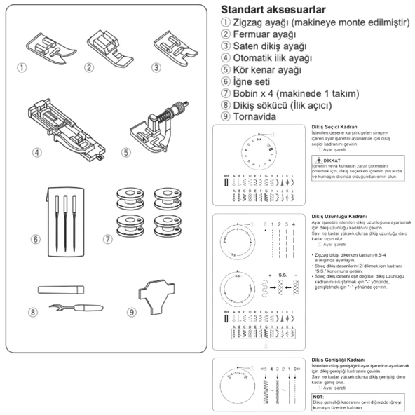 Janome TR 2023 Dikiş Makinesi - Resim 8