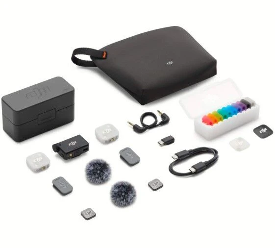 DJI Mic Mini 2 (2 TX + 1 RX + Charging Case)KARFOKARACASULU ürün görseli 1