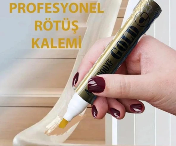 Rötuş Kalemi Paint Pen GOLD Renk | Metal, Ahşap ve Oto Yüzey Boyası ürün görseli 1