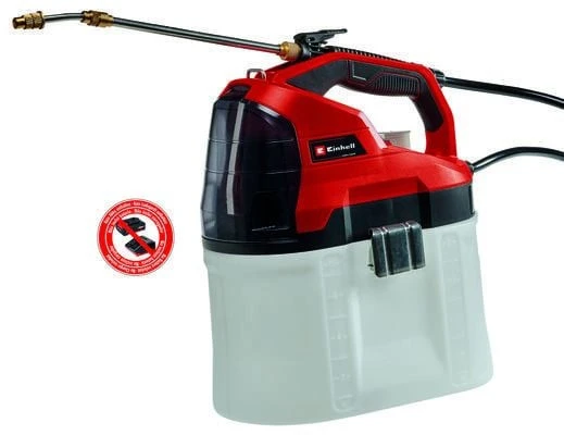 Einhell Akülü İlaçlama GE-WS 18/75 Li-Solo Power X-Change (Lityum-İyon, Otomatik Pompa, Şeffaf Tank, Teleskopik Sap) - 3425220 ürün görseli 1