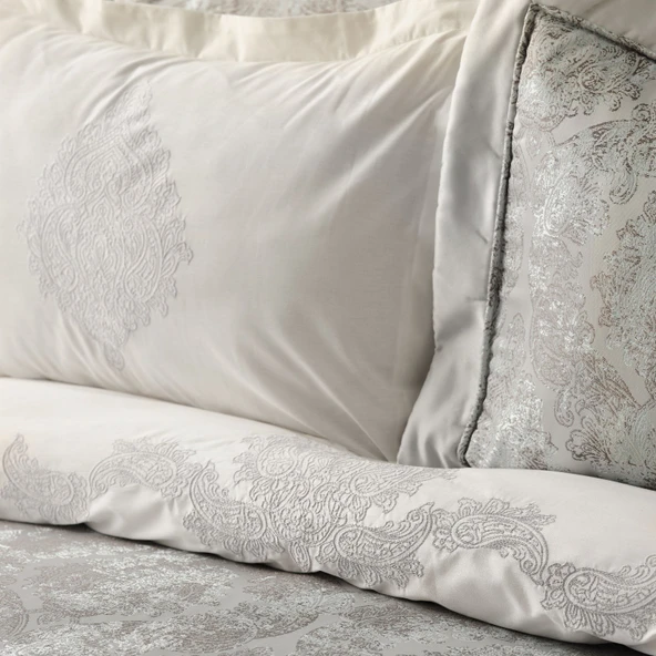 Karaca Home Pandora Silver 8 Parça Çeyiz Seti - Resim 3