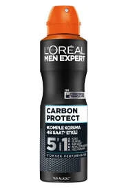 L'Oréal Paris Men Expert Carbon Protect 5 In 1 Deodorant 150 ml ürün görseli 1