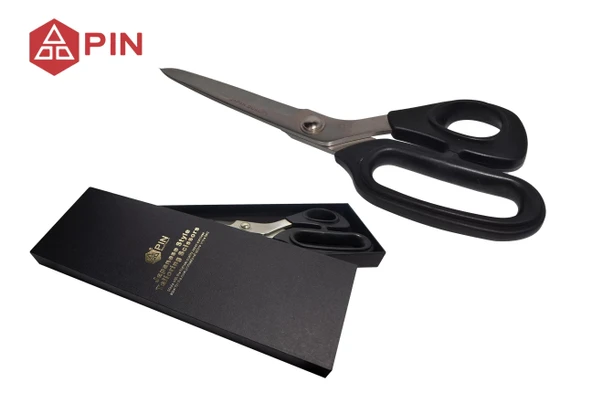 Pin-1120 Plastik Saplı Japon Tipi Profesyonel Terzi (Regula) Makası – 12″ (30 cm)(JPT-12) ürün görseli 1