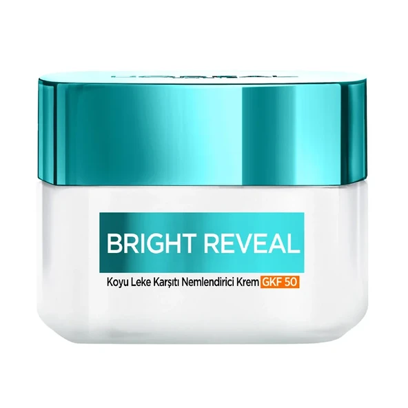 Loreal Paris Bright Reveal SPF50 Koyu Leke Karşıtı Nemlendirici Krem 50 ml ürün görseli 1