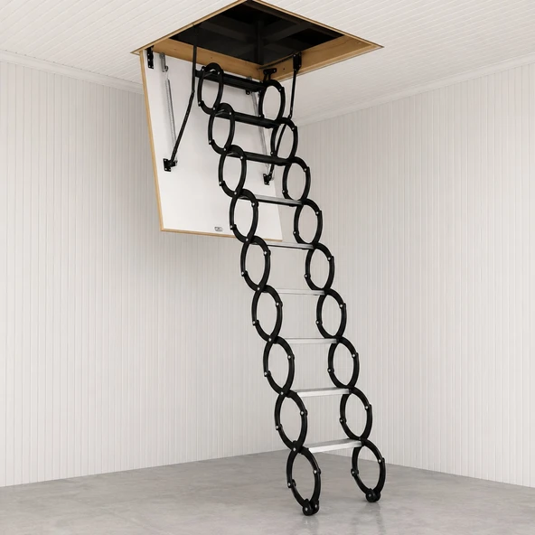 Çatı Plus Akordeon Çatı Merdiveni 60x110x280(h) ürün görseli 1