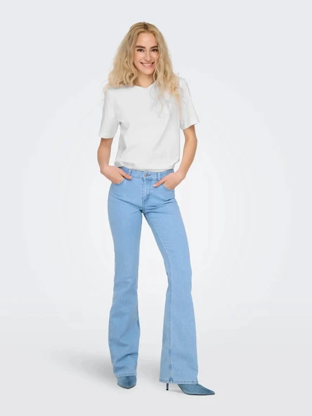 Only Monja Regular Fit Kadın Tişört 15320892 - Resim 2