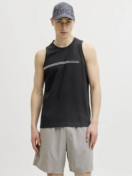 Jack Jones Fusıon Chest Brand Regular Fit Erkek Atlet 12295005 ürün görseli 1