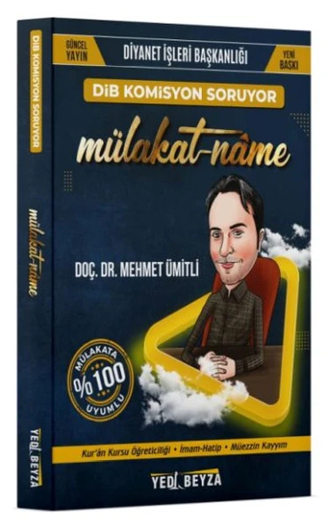 YediBeyza 2024 Dib Mülakt Kitabı Mülakatname ürün görseli 1