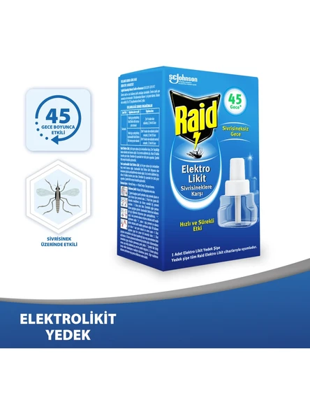 Raid Elektrolikit Yedek 45 Gece 27 ml ürün görseli 1