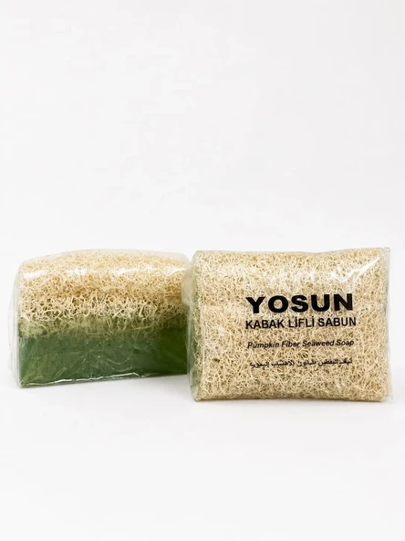 Saf(1.Kalite) Kabaklifli yosun sabunu-100g ürün görseli 1