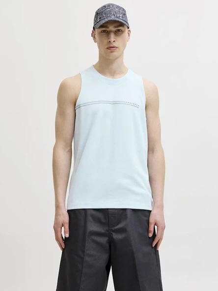 Jack Jones Fusıon Chest Brand Regular Fit Erkek Atlet 12295005 ürün görseli 1