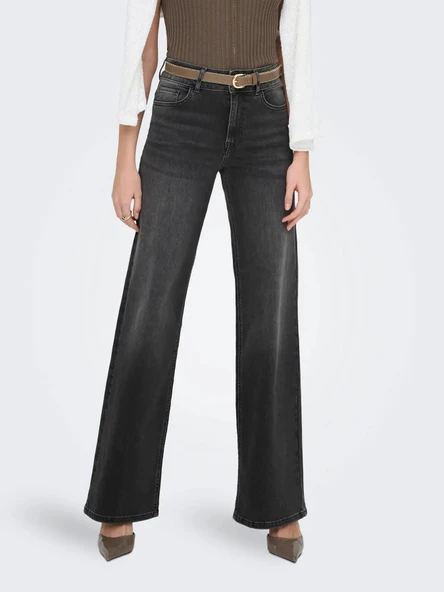 Only Madıson Blush Wide Leg Fit Kadın Jean Pantolon 15367997 ürün görseli 1