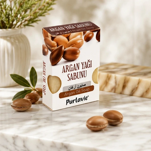 Argan Yağı Sabunu Doğal El Yapımı 100g ürün görseli 1
