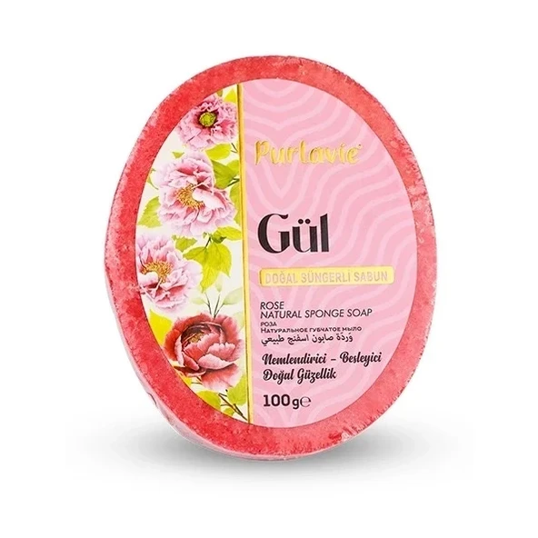 Saf(1.Kalite) Gül Sabunu - 100g ürün görseli 1