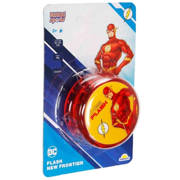 5352 NessiWorld-RST-RSP-YOYO FLASH 6CM KRMZ IŞIKLI DC KRTL ürün görseli 1
