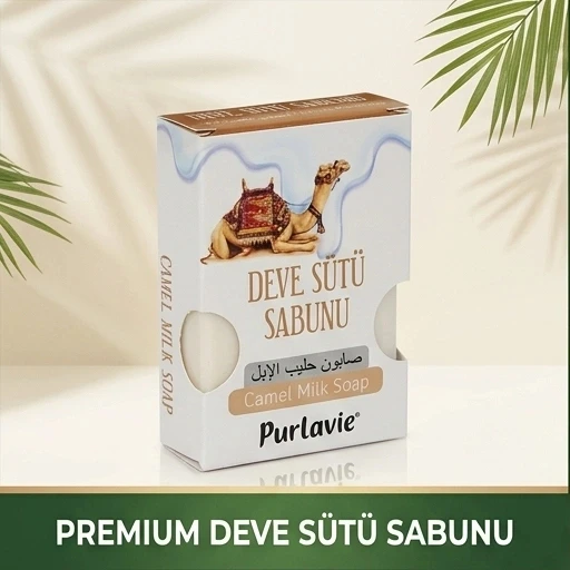 Deve Sütü Sabunu Doğal El Yapımı 100g ürün görseli 1