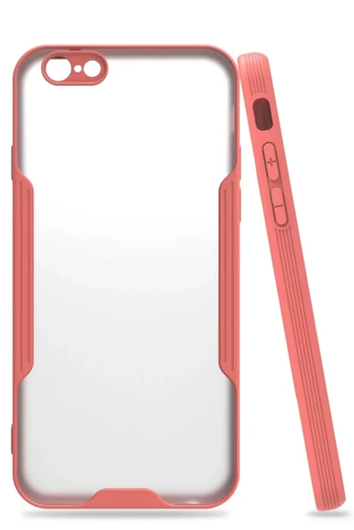 Newface Apple iPhone 6 Kılıf Platin Silikon - Pembe ürün görseli 1