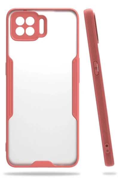 Newface Oppo A73 Kılıf Platin Silikon - Pembe ürün görseli 1