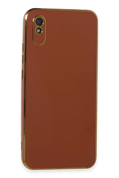 Newface Xiaomi Redmi 9A Kılıf Volet Silikon - Kırmızı ürün görseli 1