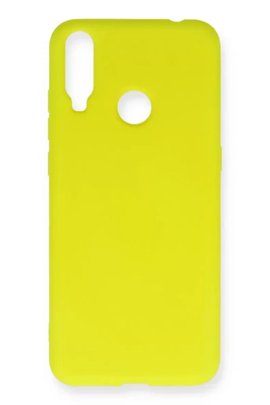 Newface General Mobile GM 10 Kılıf Nano içi Kadife Silikon - Sarı ürün görseli 1