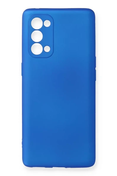 Newface Oppo Reno 5 Pro Kılıf First Silikon - Mavi ürün görseli 1