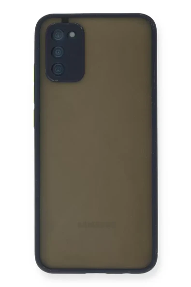 Newface Samsung Galaxy A02S Kılıf Montreal Silikon Kapak - Lacivert ürün görseli 1