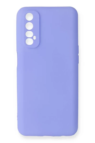 Newface Realme 7 Kılıf First Silikon - Lila ürün görseli 1