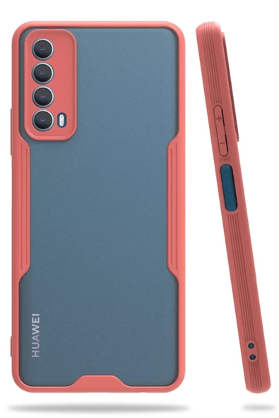 Newface Huawei P Smart 2021 Kılıf Platin Silikon - Pembe ürün görseli 1