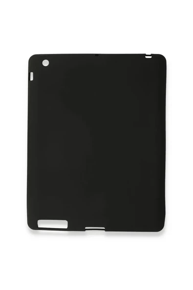 Newface Apple iPad 4 9.7 Kılıf Evo Tablet Silikon - Siyah ürün görseli 1