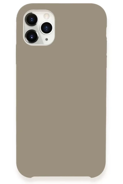 Newface Apple iPhone 11 Pro Kılıf Lansman Legant Silikon - Bej ürün görseli 1