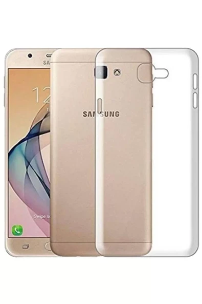 Newface Samsung Galaxy J7 Prime Kılıf Lüx Şeffaf Silikon ürün görseli 1