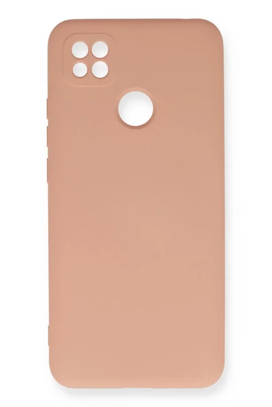 Newface Xiaomi Redmi 9C Kılıf Nano içi Kadife Silikon - Pudra ürün görseli 1