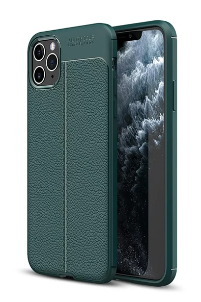 Newface Apple iPhone 11 Pro Kılıf Auto Focus Kapak - Yeşil ürün görseli 1