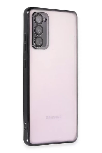 Newface Samsung Galaxy S20 FE Kılıf Razer Lensli Silikon - Siyah ürün görseli 1