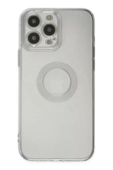 Newface Apple iPhone 14 Pro Max Kılıf Santa Lens Silikon - Şeffaf ürün görseli 1