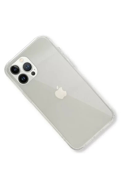 Newface Apple iPhone 14 Pro Kılıf 3D Vera - Şeffaf - Resim 2
