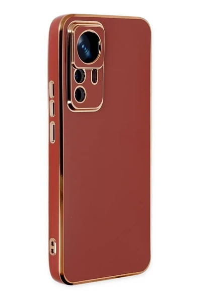 Newface Xiaomi Mi 12T Pro Kılıf Volet Silikon - Kırmızı ürün görseli 1