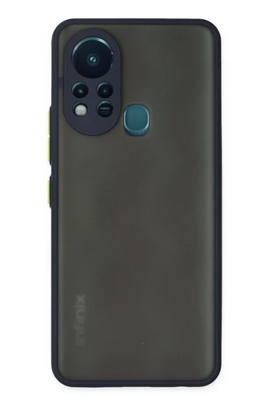 Newface İnfinix Hot 11s Kılıf Montreal Silikon Kapak - Lacivert ürün görseli 1